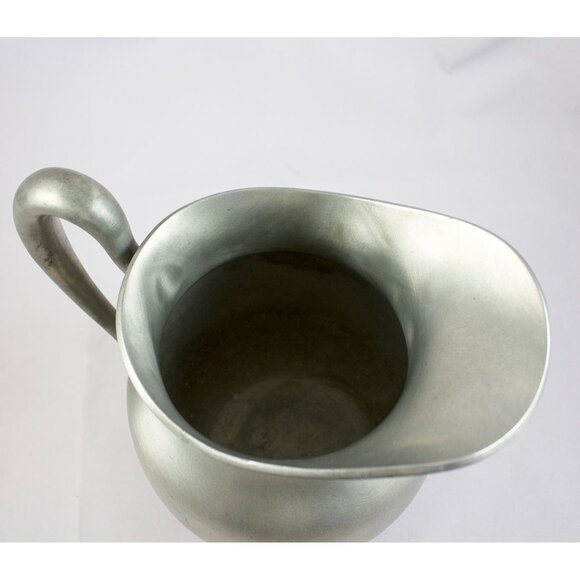 BRS Bernard Rice Sons Pewter Pitcher B215 8.5" Tall c. 1910 - Picture 3 of 9